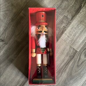 Red Nutcracker Figurine
